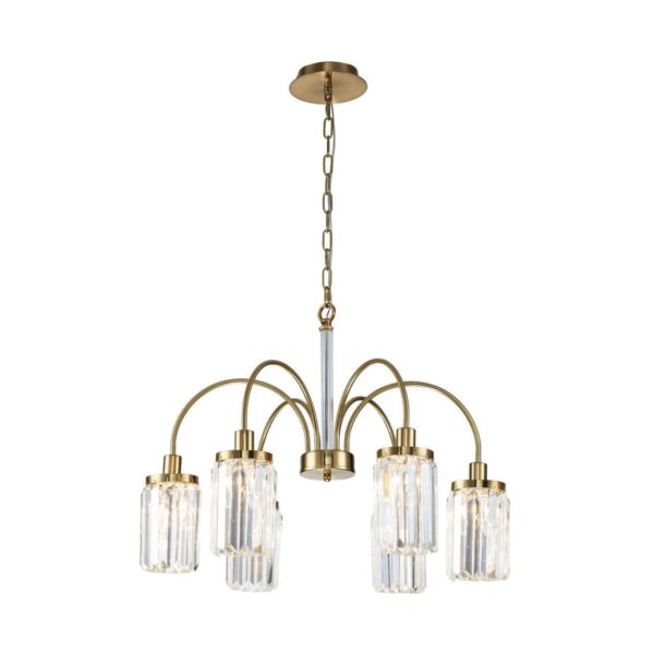 2969-6P, подвесная люстра, D660xH495/1495, 6xE14x40W, excluded