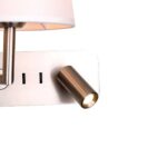 2842-1W, настенный светильник, D225xW240xH260, 1xE27x60W, excluded + 1xLEDx1W, 100LM, 3000K, included — изображение 3