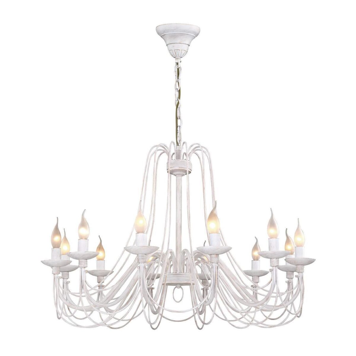 2164-12P, люстра подвесная, D920xH650/1350, 12xE14x40W, excluded 2164-12P, люстра подвесная, D920xH650/1350, 12xE14x40W, excluded — изображение 1