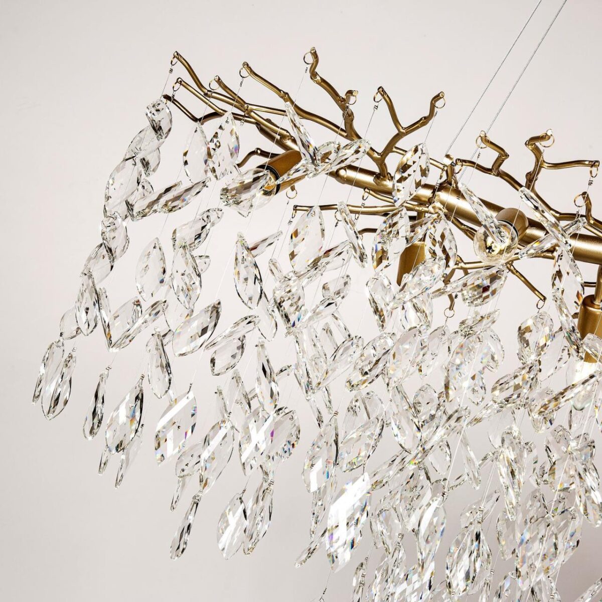 3056-10P, подвесная люстра, L1200xW500xH450/1950, 10xE14x40W, excluded — изображение 7