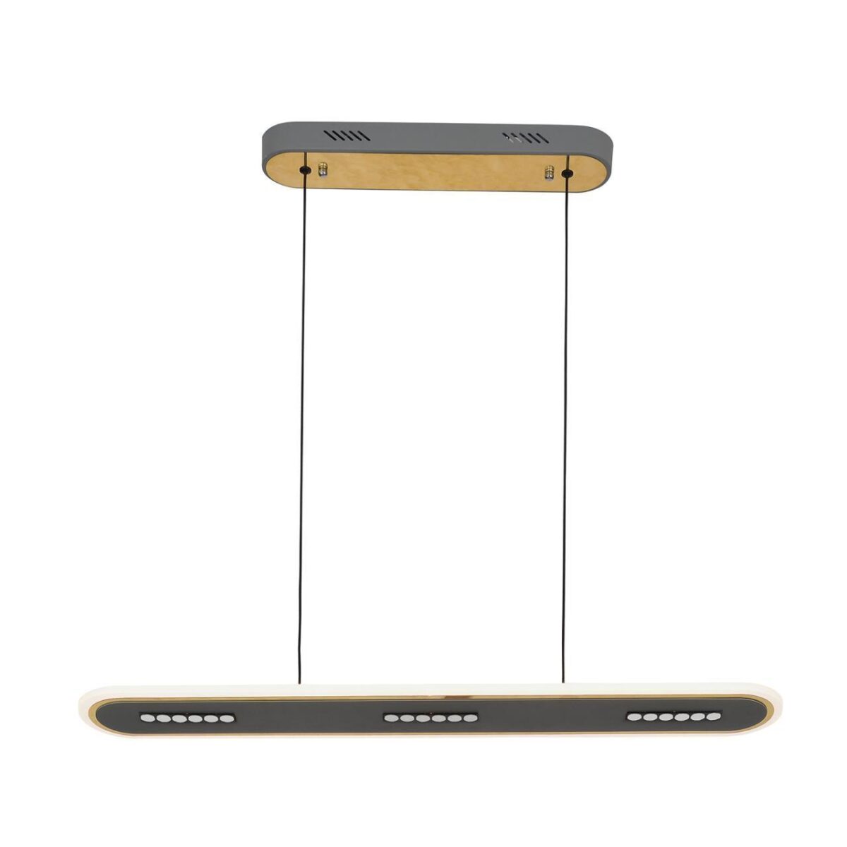 4472-3P, подвесная люстра, L800xW115xH1000/1600, LEDx63W, 4600LM, 3000-6500K, included, remote control — изображение 1