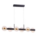 4317-6P, подвесная люстра, L910xW80xH255/1845, 6xLEDx5.3W, 1700LM, 4000K, CRI>90, included