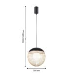 4240-1P, подвес, D305xH450/1800, LEDx7W, 650LM, 4000K, included — изображение 3