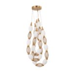 4559-3PC, подвесная/потолочная люстра, D200xH1780/2780 + D650xH890/1775 + D1980xH820/1725, 3xLEDx18W, 2910LM, 4000K, included — изображение 5