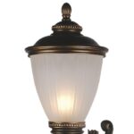 1334-1WL, уличный светильник, D346xW233xH686, 1xE27x60W, IP44, excluded — изображение 2