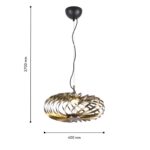 4679-1P, подвесная люстра, D400xH325/2700, LEDx6W, 500LM, 3000K, included — изображение 3