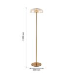 4258-1F, напольный светильник, D300xH1350, LEDx6.6W, 720LM, 4000K, included, switch — изображение 2