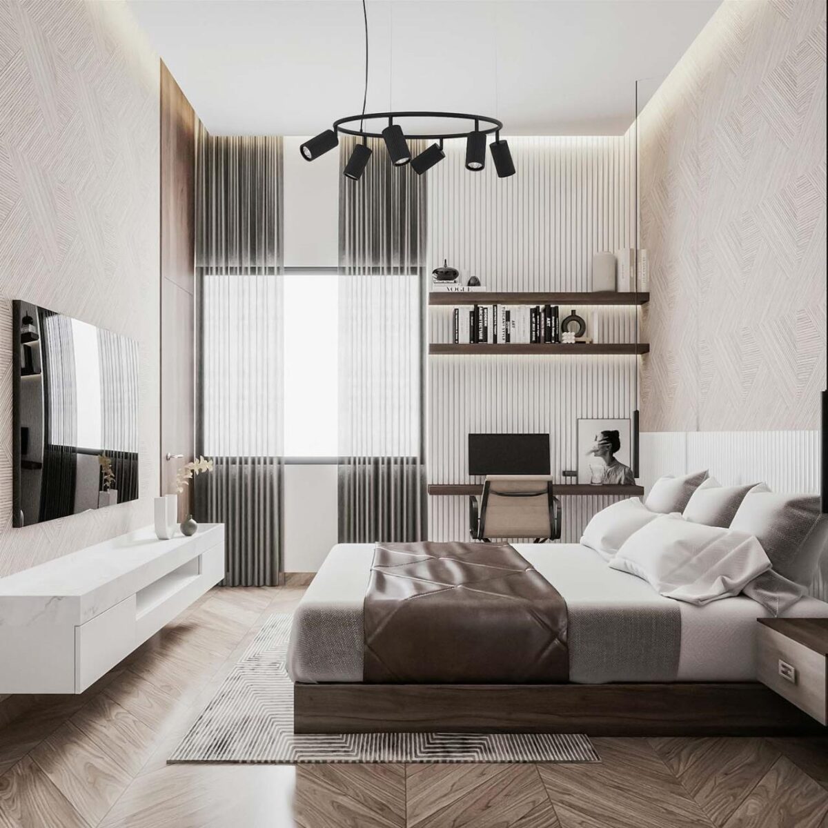 4635-6P, подвесная люстра, D600xH230/1500, 6xGU10x35W, excluded — изображение 5