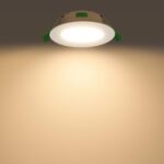 4645-1C, врезной светильник, D113xH30, cutout:D90, LEDx7W, 450LM/560LM/500LM, 3000K/4000K/6500K, IP44, CRI>80, beam angle:120, included — изображение 5