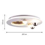 4630-4C, потолочный светильник, D400xH100, LEDx36W, 2130LM, 4000K, included — изображение 3