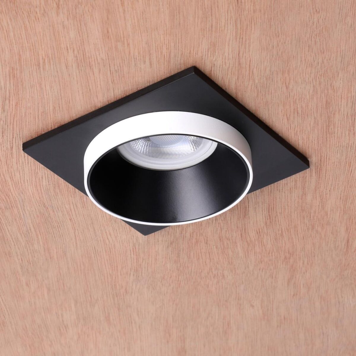 2890-1C, врезной светильник, L95xW95xH40, cutout:D75, 1xGU10LEDx7W, excluded — изображение 2