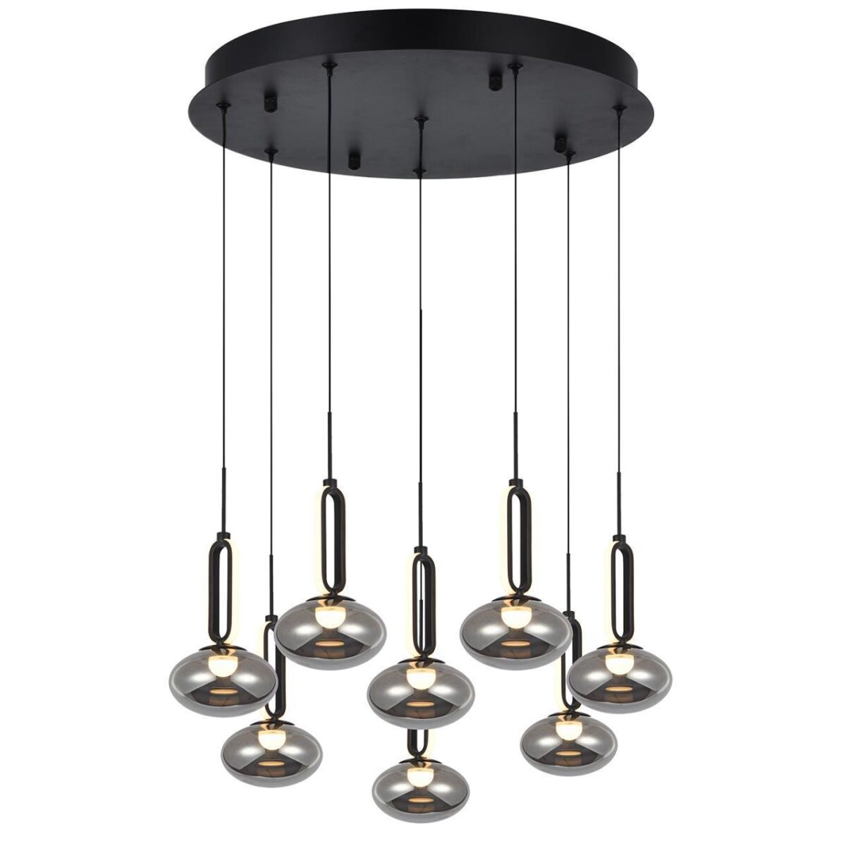 4284-8P, подвесная люстра, D520xH2000, 8xLEDx9W, 3600LM, 4000K, included — изображение 1