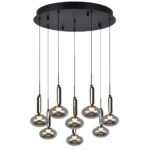 4284-8P, подвесная люстра, D520xH2000, 8xLEDx9W, 3600LM, 4000K, included