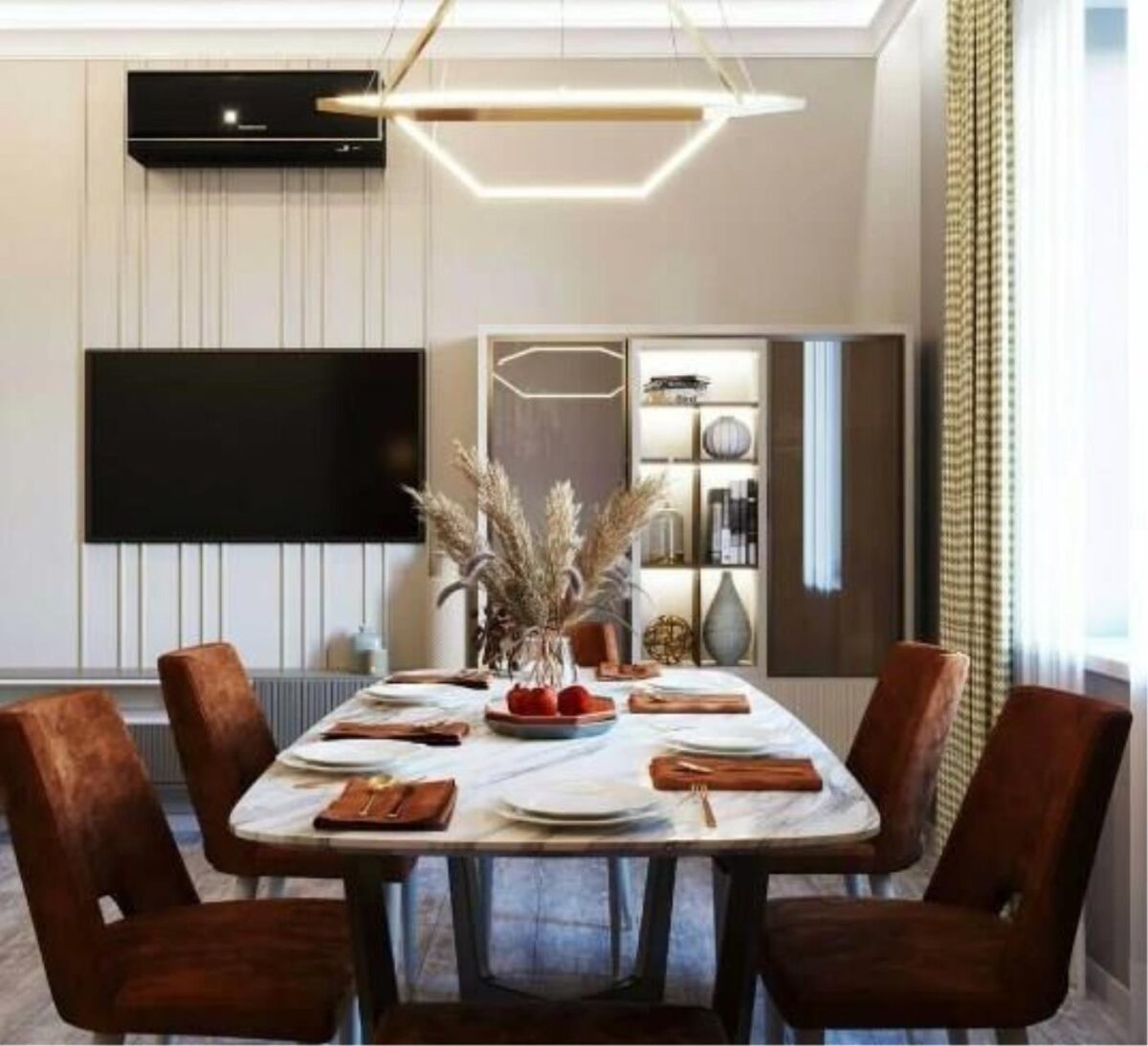 2103-14P, люстра подвесная, L800xW924xH1200max, 1xLEDx40W + 1xLEDx56W, 8440LM, 3000K, included — изображение 5