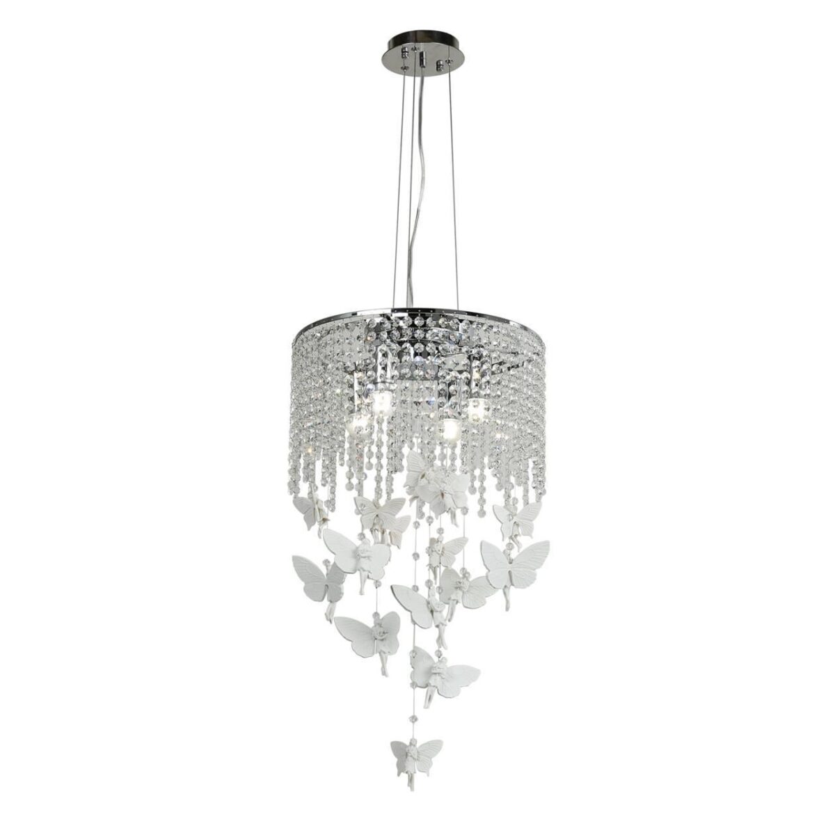 1165-4PC, люстра 2в1, D400xH750/1750, 4xE27x40W, excluded — изображение 1