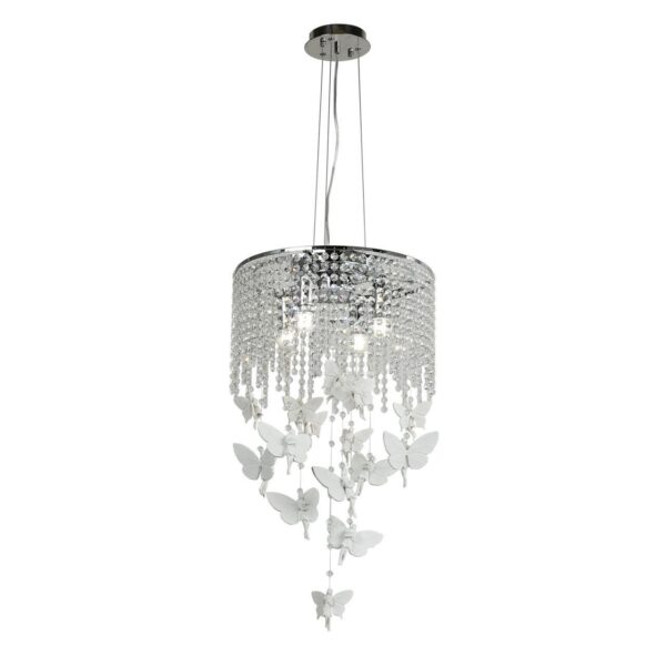 1165-4PC, люстра 2в1, D400xH750/1750, 4xE27x40W, excluded