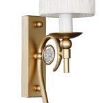 2493-1W, настенный светильник, D180xW115xH425, 1xE14x40W, excluded — изображение 3