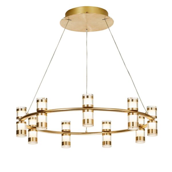 4323-9P, подвесная люстра, D600xH170/1800, 9xLEDx3W, 2160LM, 4000K, included