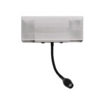 4066-2W, настенный светильник, D85xW260xH365, 1xLEDx3W + 1xLEDx6W, 720LM, 4000K, included, switch — изображение 2