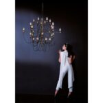 1892-30P, люстра подвесная, D860xH720/1720, 30xE14x40W, excluded — изображение 4