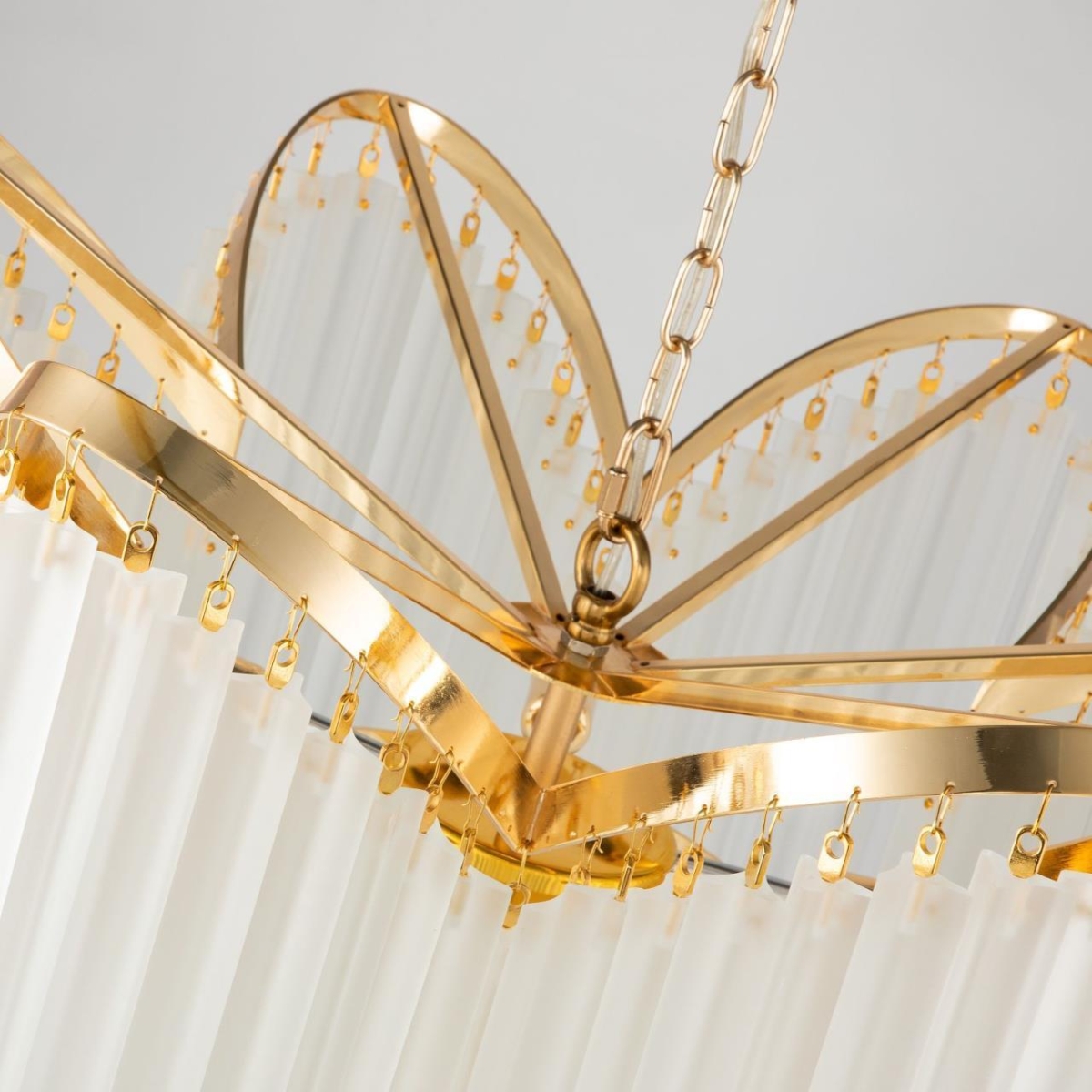 2966-7P, подвесная люстра, D720xH620/1620, 7xE14x40W, excluded — изображение 7