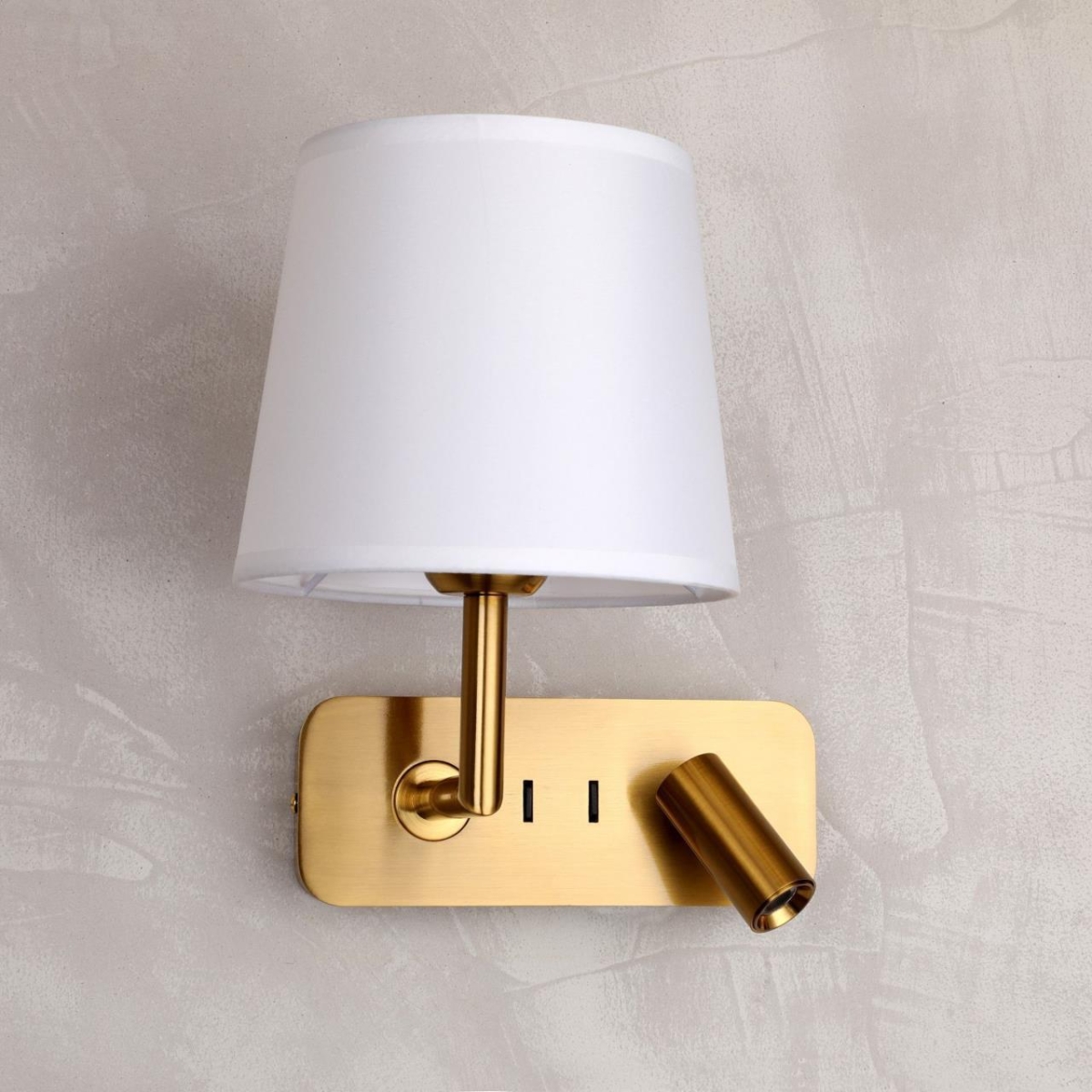 2843-1W, настенный светильник, D225xW240xH260, 1xE27x60W, excluded + 1xLEDx1W, 100LM, 3000K, included — изображение 2