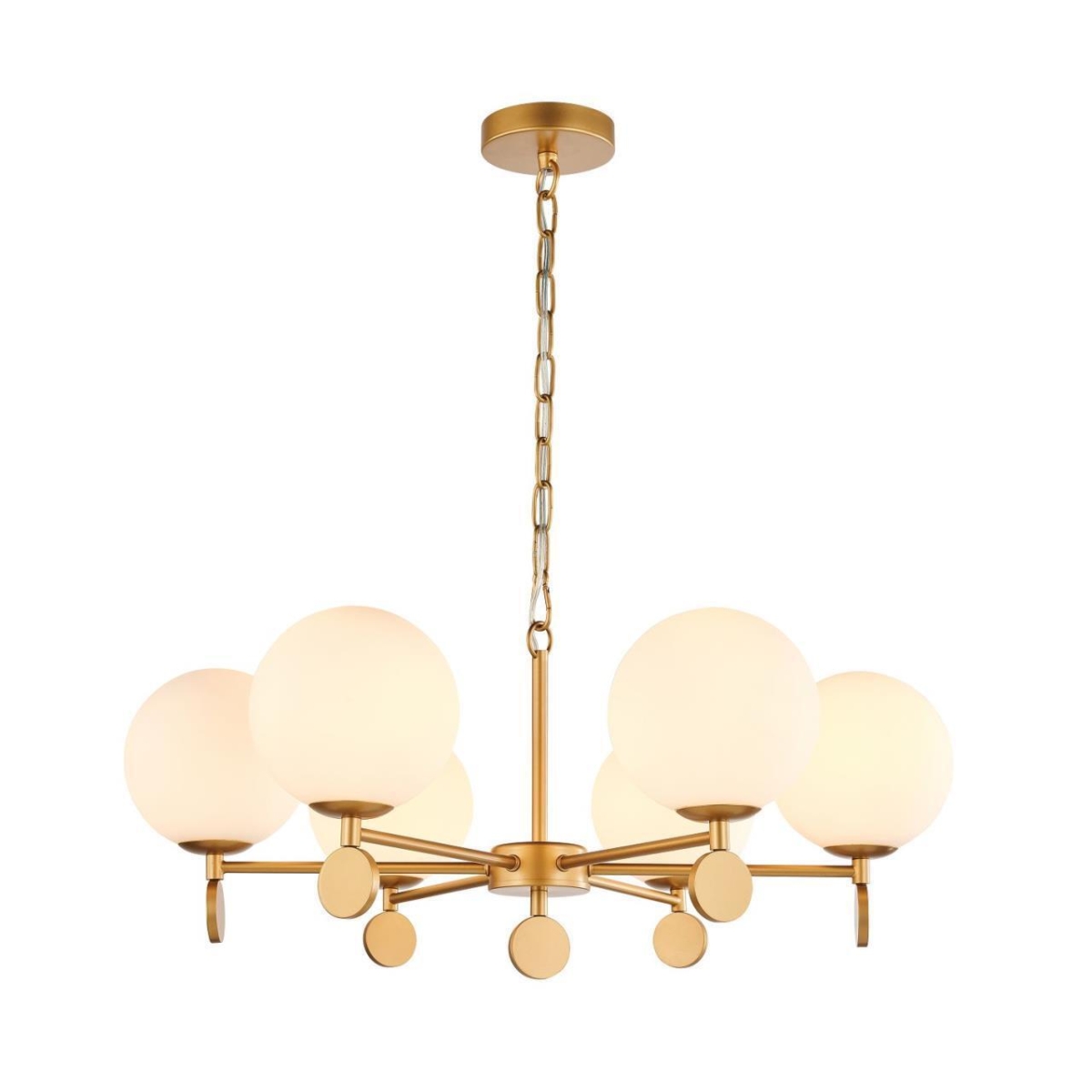 2928-6P, подвесная люстра, D670xH280/1450, 6xE14x40W, excluded — изображение 8