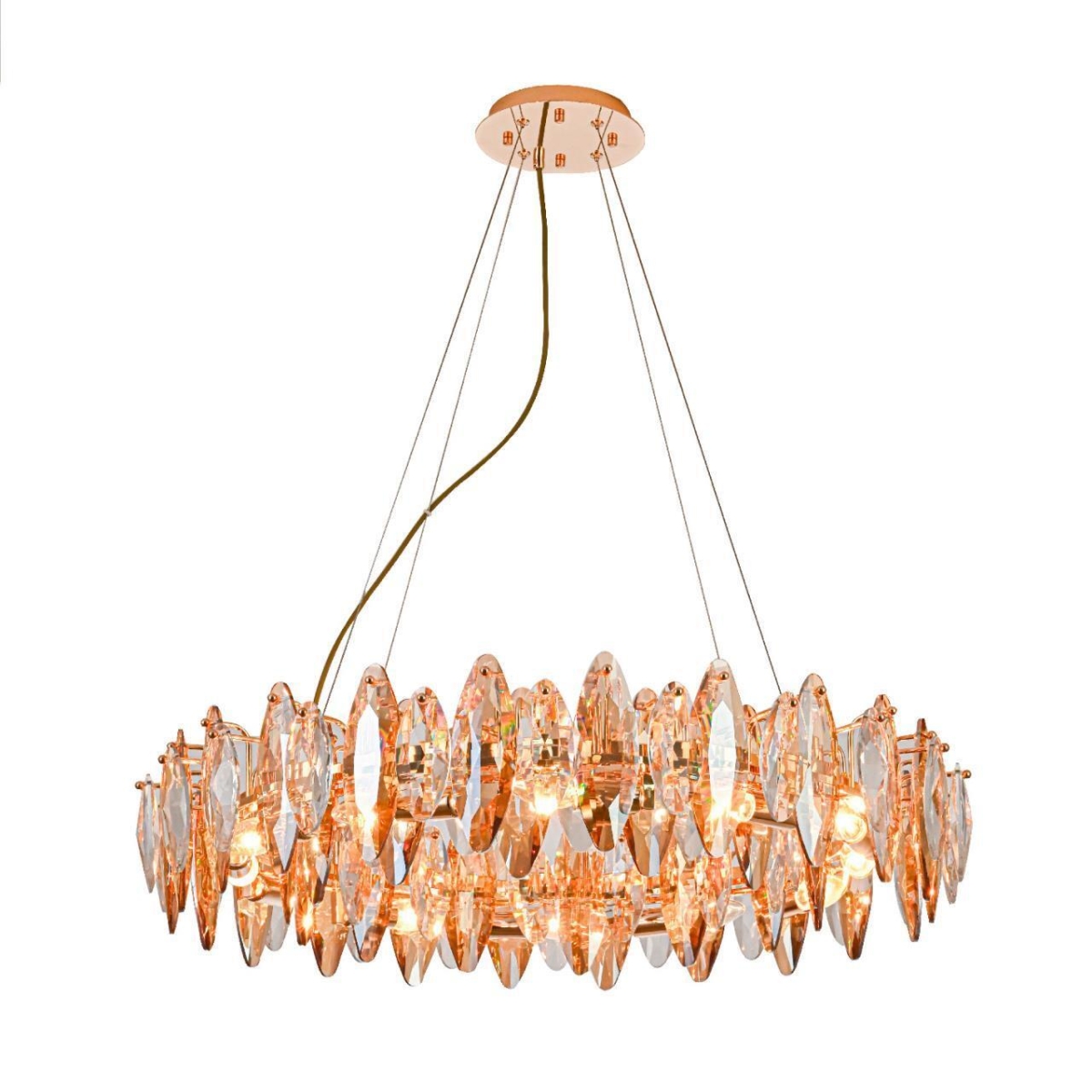 4719-12P, Подвесная люстра, D800xH210/1100, 12xE14x40W, excluded 4719-12P, Подвесная люстра, D800xH210/1100, 12xE14x40W, excluded — изображение 1