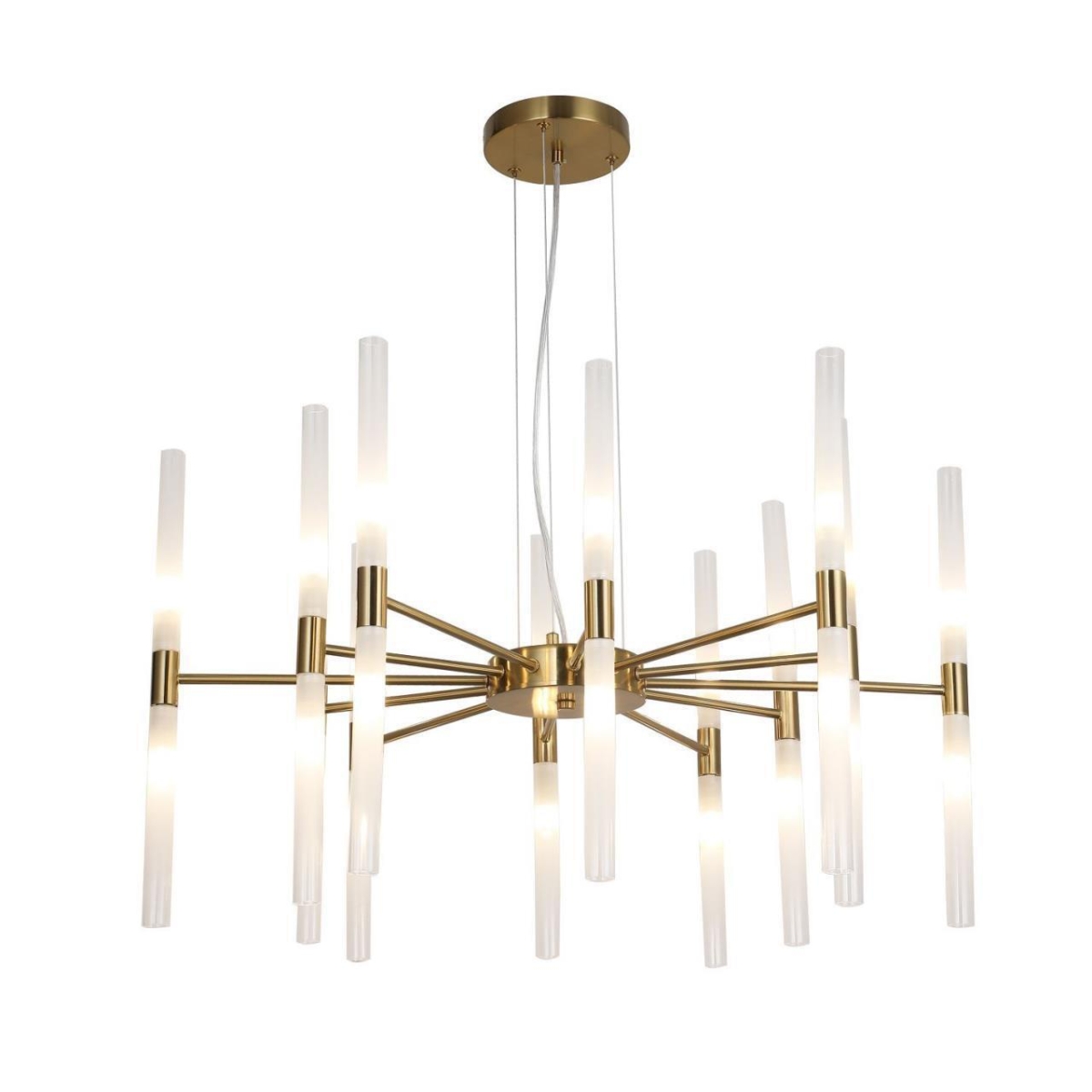 4196-20P, подвесная люстра, D770xH800/1200, 20xG9x20W, excluded — изображение 1