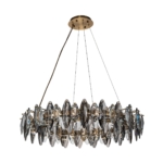 4303-12P, подвесная люстра, D800xH210/1100, 12xE14x40W, excluded — изображение 2