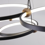 4569-4P, подвесная люстра, L1220xW500xH2000, LEDx70W, 4500LM, 4000K, included — изображение 4