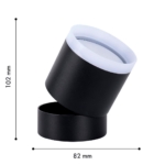 4710-1C, накладной светильник, D83xH102, 1xGX53LEDx15W, IP20, excluded — изображение 2