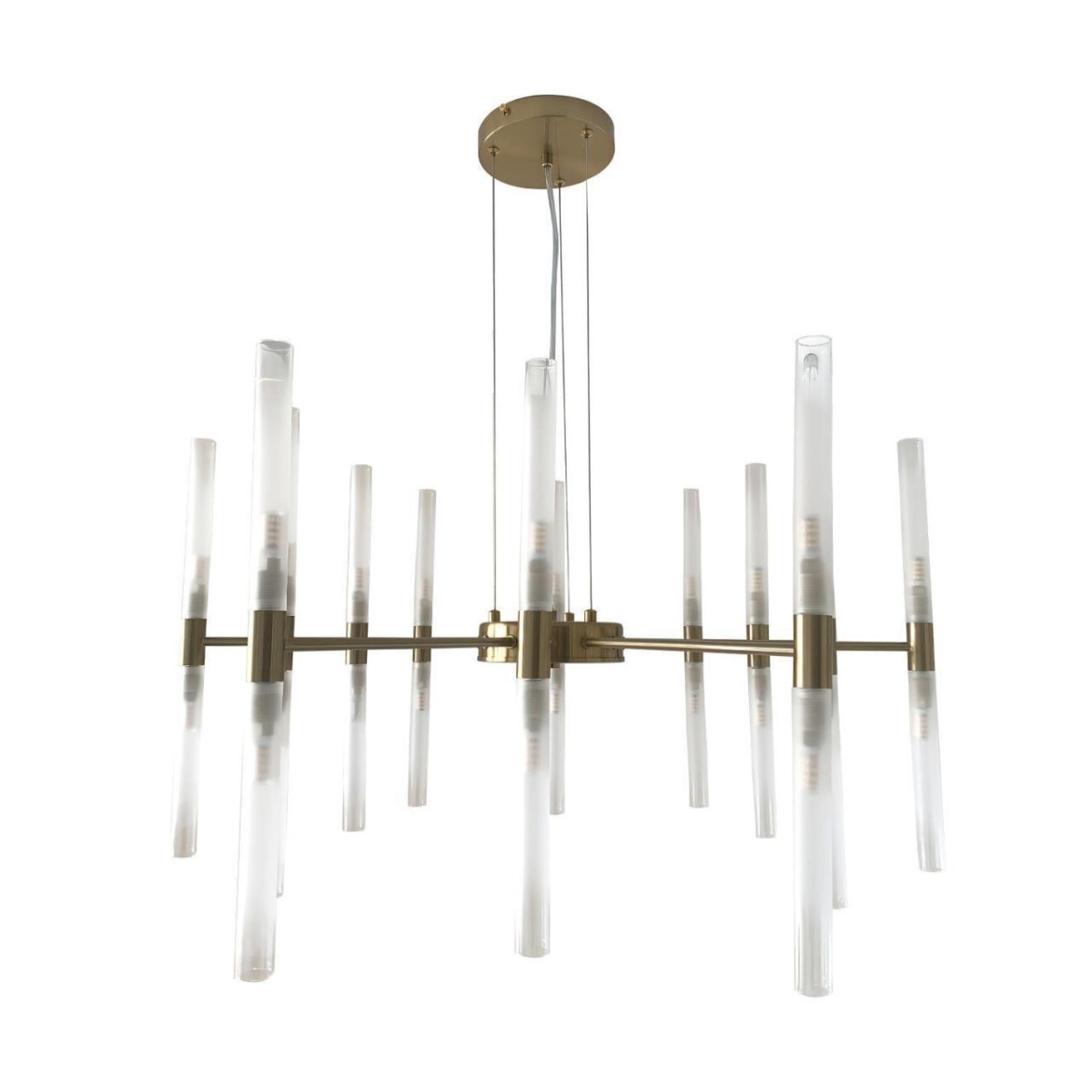 4196-20P, подвесная люстра, D770xH800/1200, 20xG9x20W, excluded — изображение 2