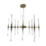 4196-20P, подвесная люстра, D770xH800/1200, 20xG9x20W, excluded — изображение 2