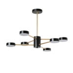 3058-6P, потолочная люстра, D700xH300/450, 6xLEDx5W, 2400LM, 4000K, included — изображение 2