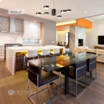 3058-6P, потолочная люстра, D700xH300/450, 6xLEDx5W, 2400LM, 4000K, included — изображение 3