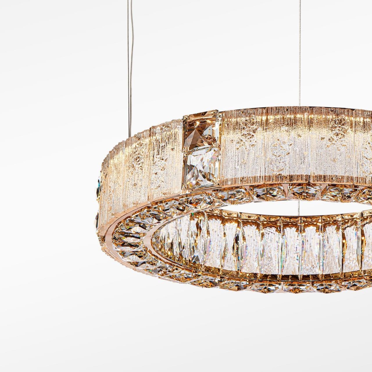 4204-6P, подвесная люстра, D600xH120/1500, LEDx60W, 6000LM, 3000K, included — изображение 4