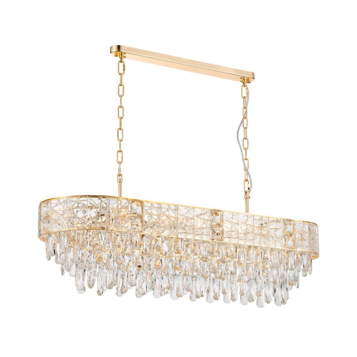 4720-10P, подвесная люстра, L1000xW300xH700/1100, 10xE14x40W, excluded — изображение 2