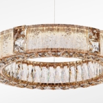 4204-6P, подвесная люстра, D600xH120/1500, LEDx60W, 6000LM, 3000K, included — изображение 5