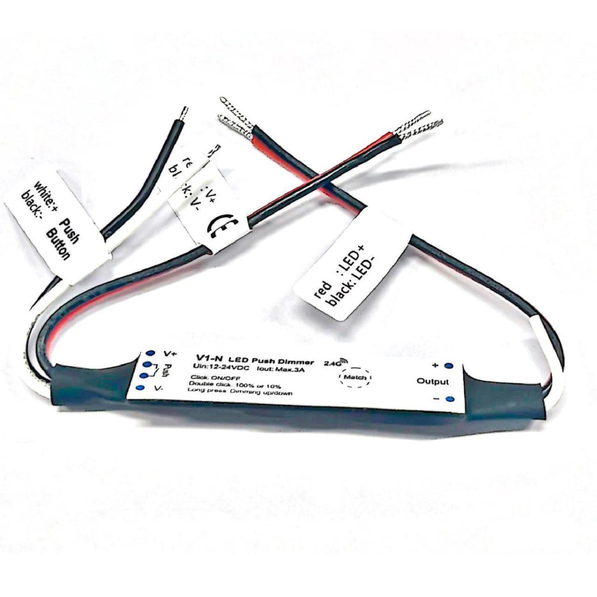 2001-CTR-001, контроллер, single color, 3A, dimming — изображение 1