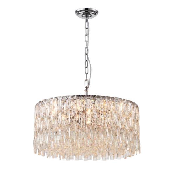 4723-12P, подвесная люстра, D600xH700/1100, 12xE14x40W, excluded