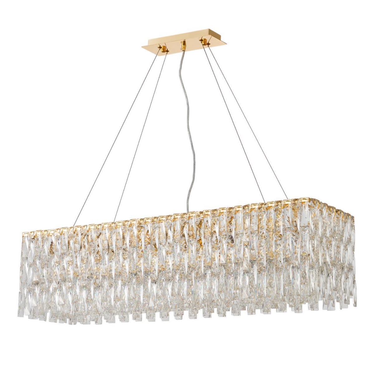 4722-10P, подвесная люстра, L1000xW300xH800/1300, 10xE14x40W, excluded — изображение 2