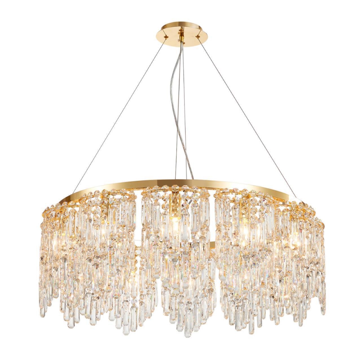 4724-12P, подвесная люстра, D800xH800/1300, 12xE14x40W, excluded 4724-12P, подвесная люстра, D800xH800/1300, 12xE14x40W, excluded — изображение 1