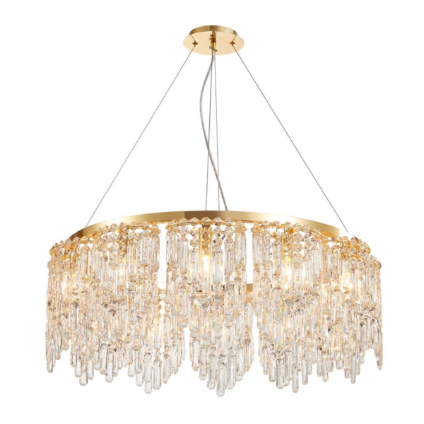 4724-12P, подвесная люстра, D800xH800/1300, 12xE14x40W, excluded