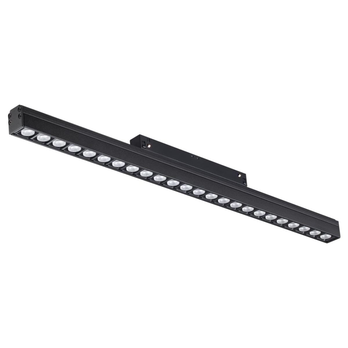 358420 SHINO NT20 077 черн Трековый светильник для низков. шинопровода IP20 LED 4000K 24W 48V FLUM — изображение 1