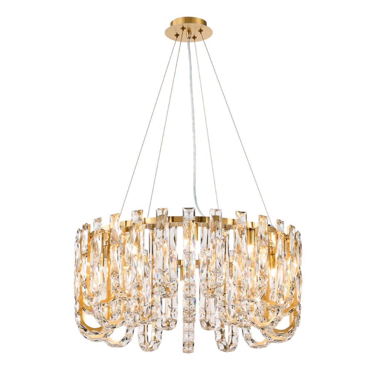 4721-14P, подвесная люстра, D600xH800/1300, 14xG9x40W, excluded — изображение 1