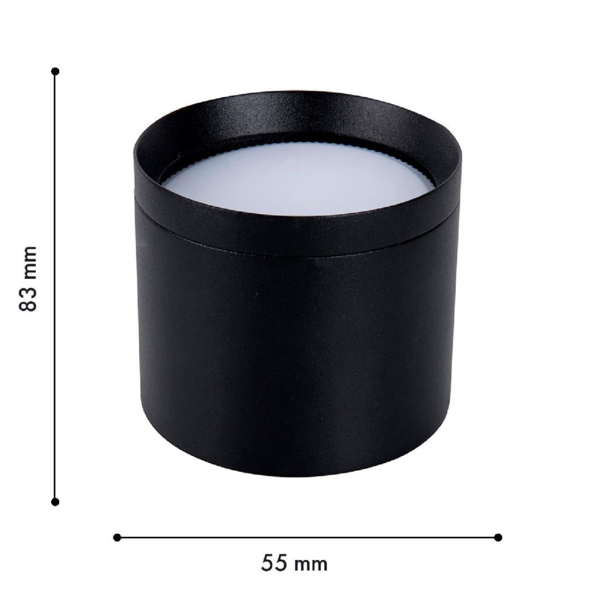 4707-1C, накладной светильник, D82xH73, 1xGX53LEDx15W, IP20, excluded — изображение 2