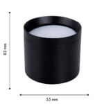 4707-1C, накладной светильник, D82xH73, 1xGX53LEDx15W, IP20, excluded — изображение 2