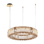 4204-6P, подвесная люстра, D600xH120/1500, LEDx60W, 6000LM, 3000K, included