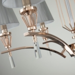 2690-6P, подвесная люстра, D790xH465/1465, 6xE14x40W, excluded — изображение 6